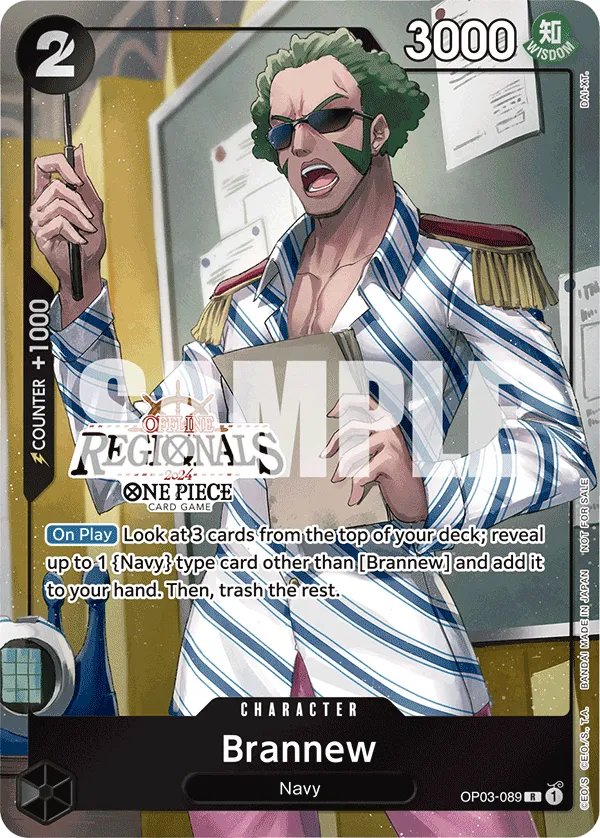 Carta Brannew (OP03-089)