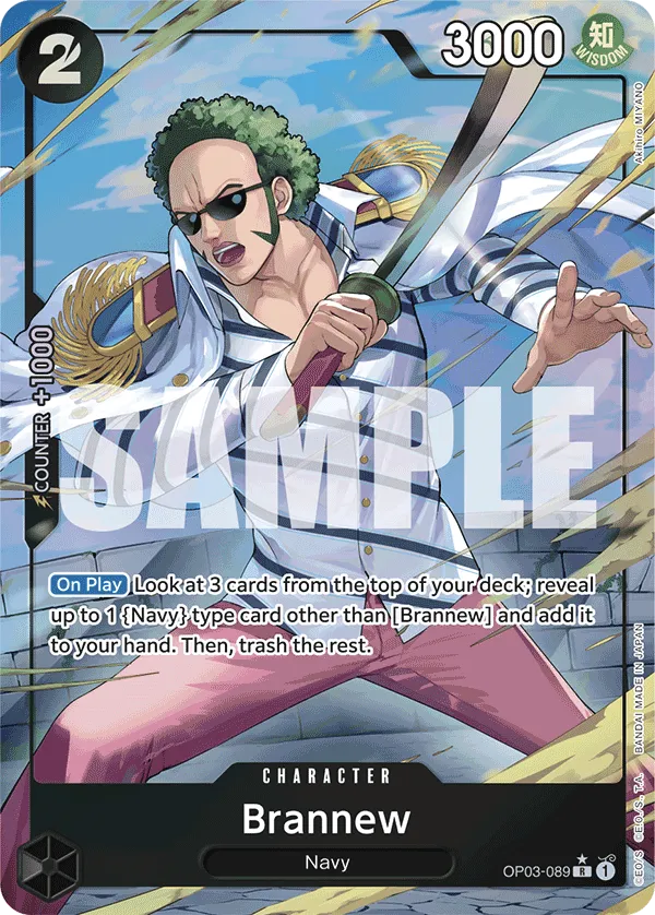Carta Brannew (OP03-089)