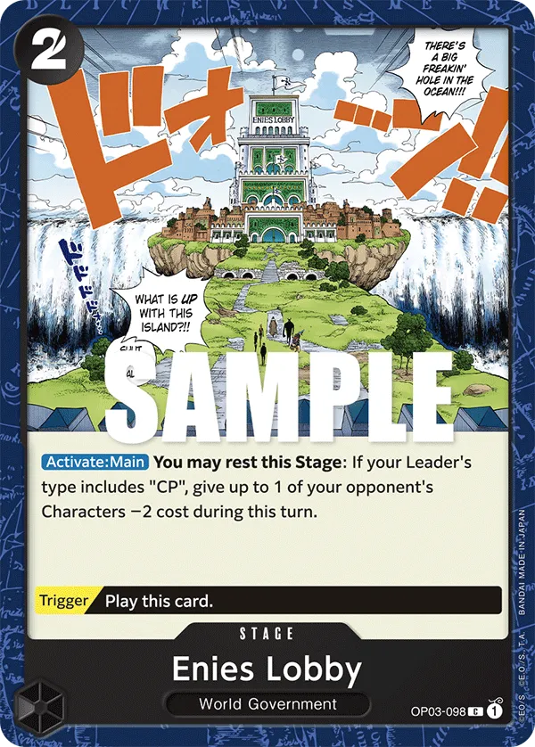 Carta Enies Lobby (OP03-098)