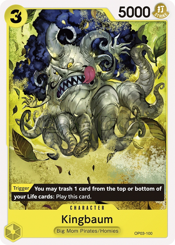 Carta Kingbaum (OP03-100)