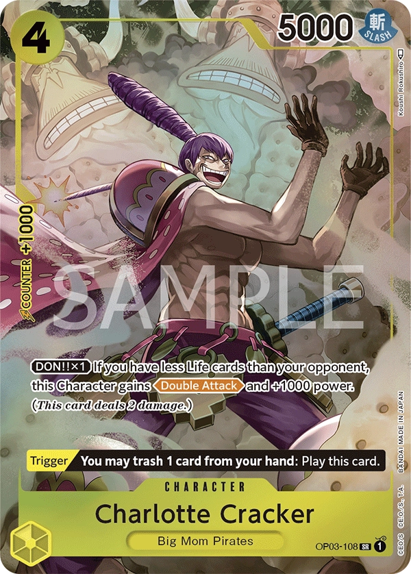 Carta Charlotte Cracker (OP03-108)