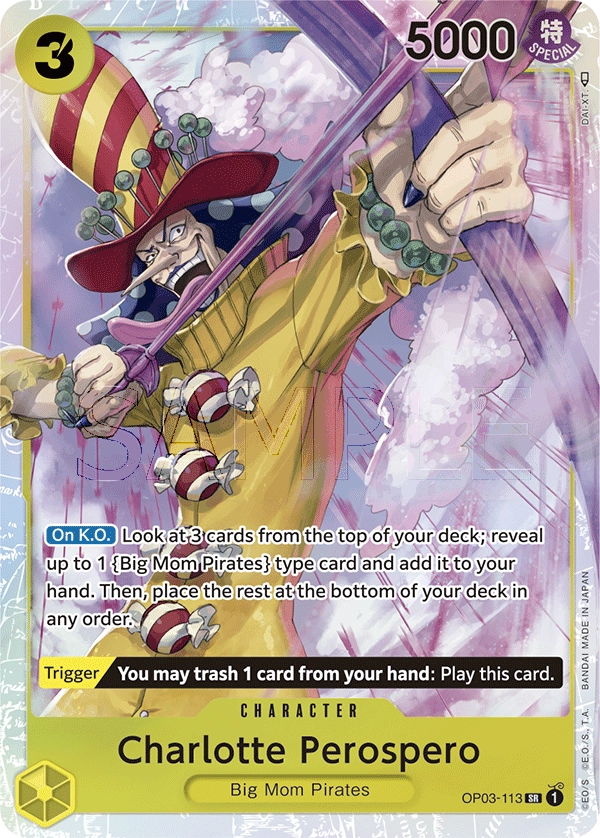 Carta Charlotte Perospero (OP03-113)