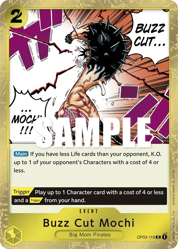 Carta Buzz Cut Mochi (OP03-119)