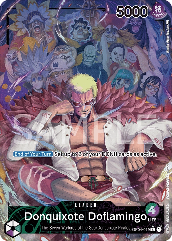 Carta Donquixote Doflamingo (OP04-019)