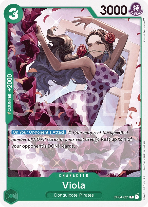 Carta Viola (OP04-021)
