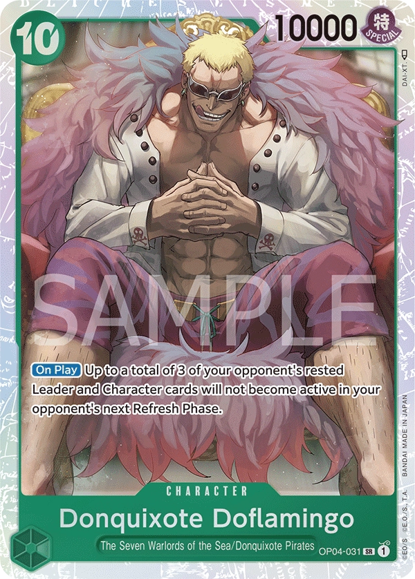 Carta Donquixote Doflamingo (OP04-031)