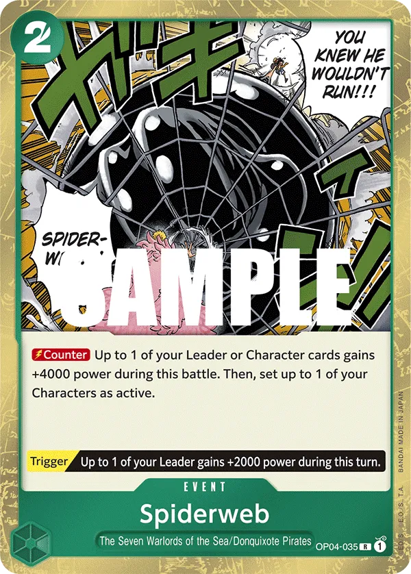 Carta Spiderweb (OP04-035)