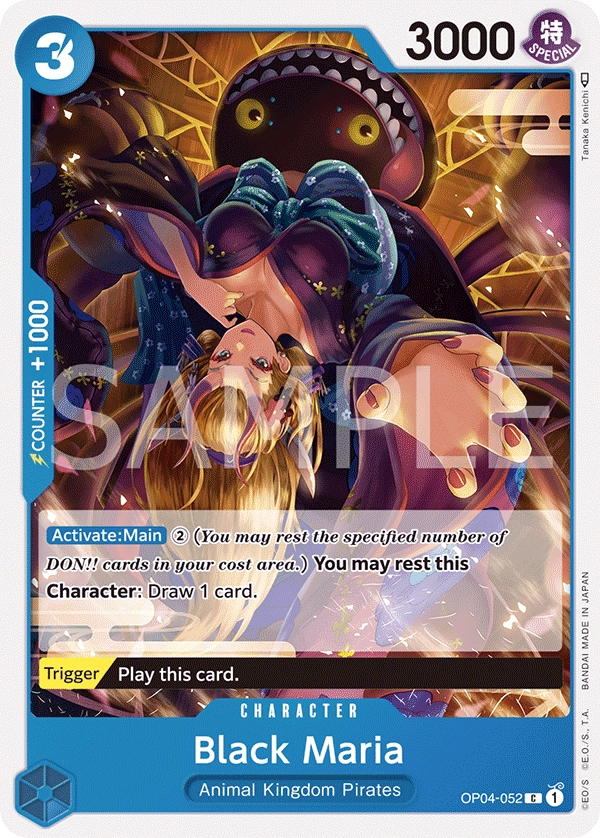Carta Black Maria (OP04-052)