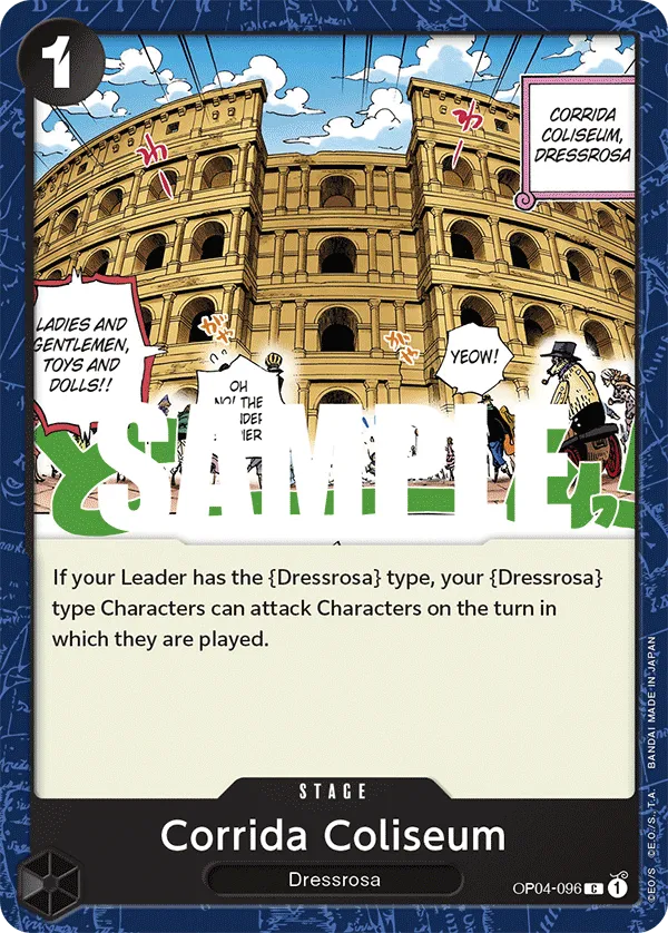 Carta Corrida Coliseum (OP04-096)