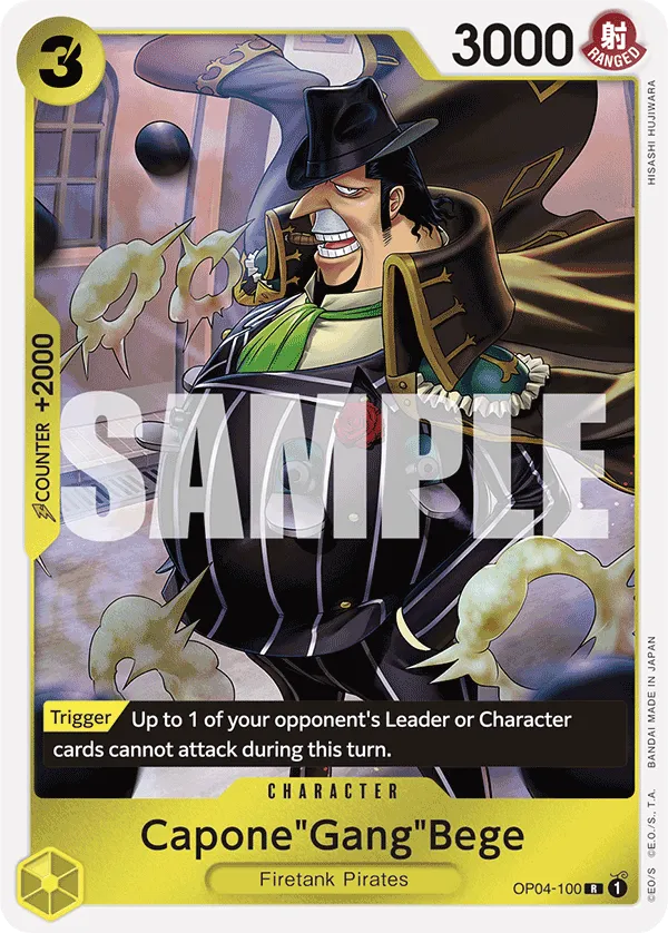 Carta Capone"Gang"Bege (OP04-100)