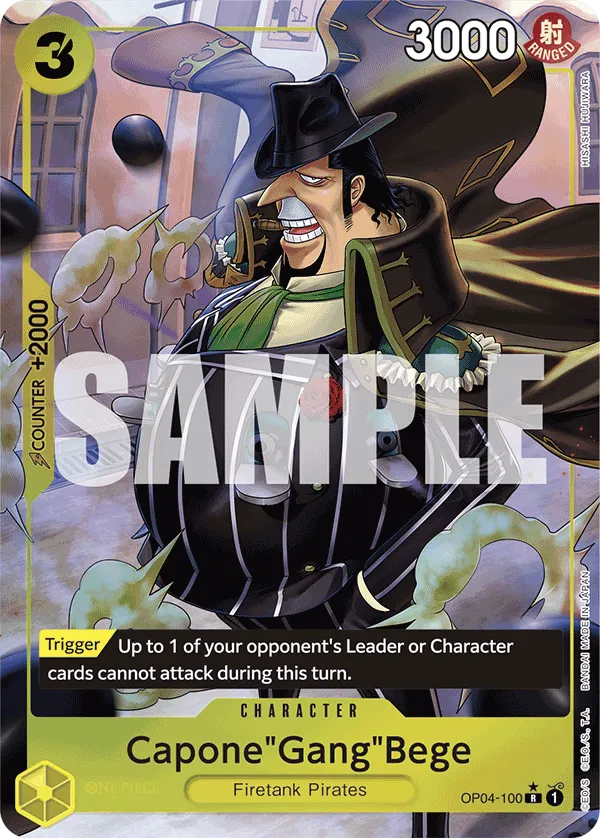Carta Capone"Gang"Bege (OP04-100)