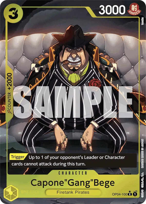Carta Capone"Gang"Bege (OP04-100)