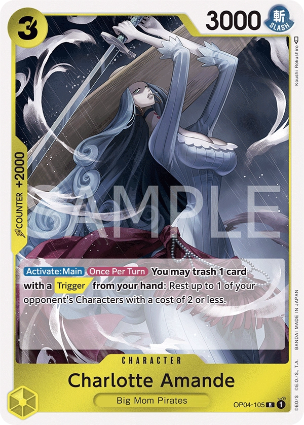 Carta Charlotte Amande (OP04-105)