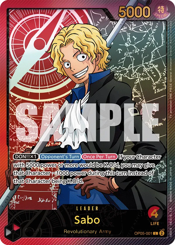 Carta Sabo (OP05-001)