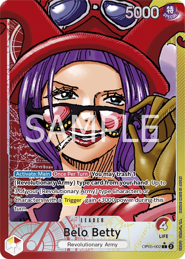 Carta Belo Betty (OP05-002)