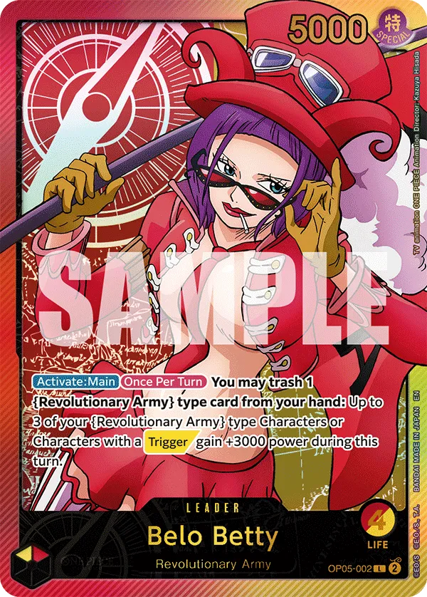 Carta Belo Betty (OP05-002)