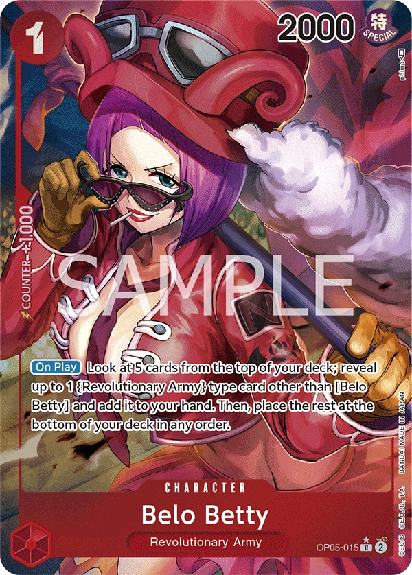 Carta Belo Betty (OP05-015)