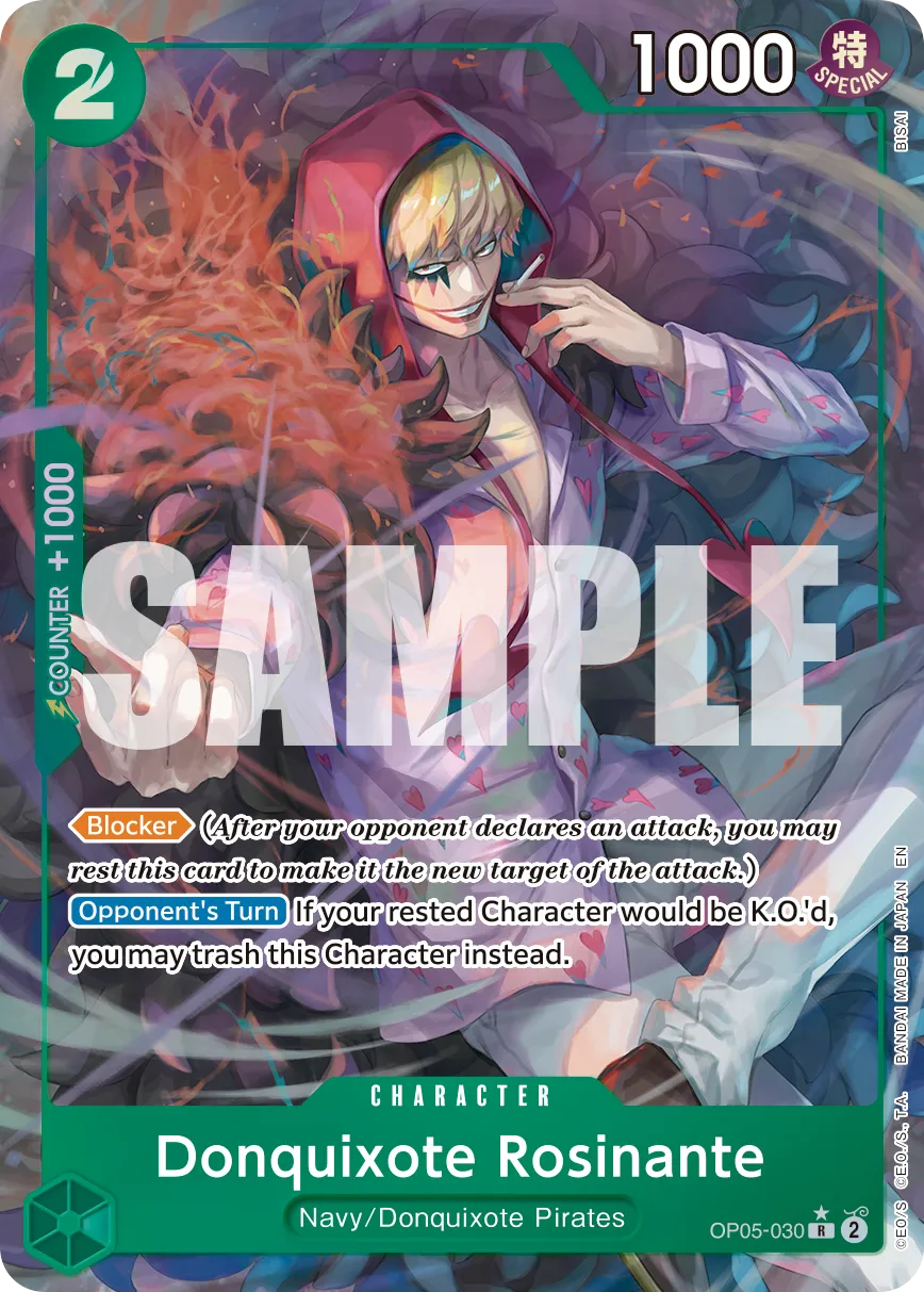 Carta Donquixote Rosinante (OP05-030)