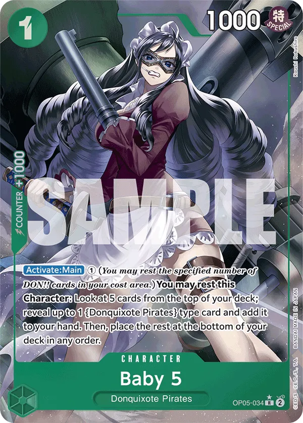 Carta Baby 5 (OP05-034)
