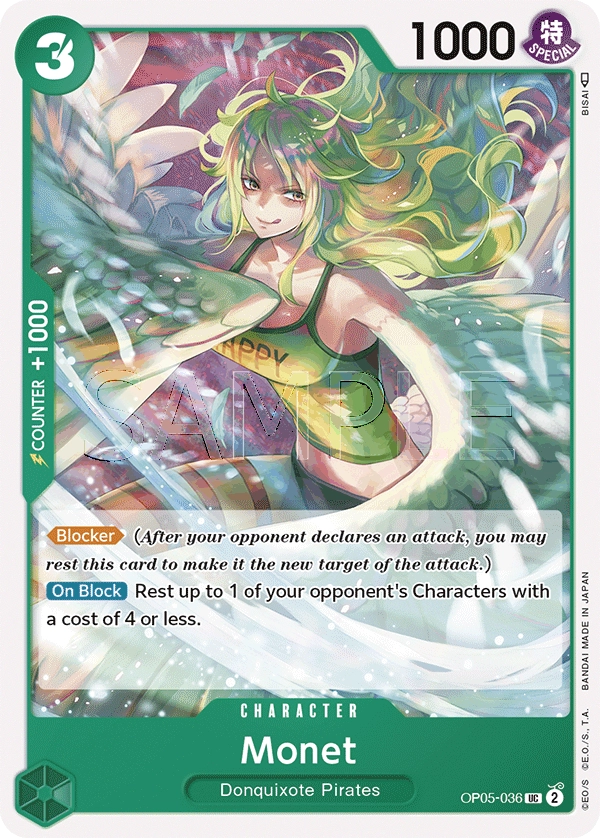 Carta Monet (OP05-036)