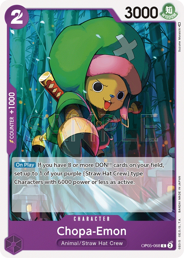 Carta Chopa-Emon (OP05-068)