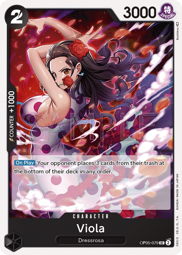 Carta Viola (OP05-079)