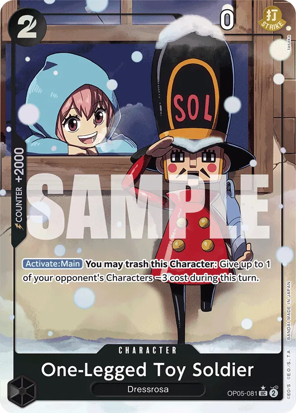 Carta One-Legged Toy Soldier (OP05-081)