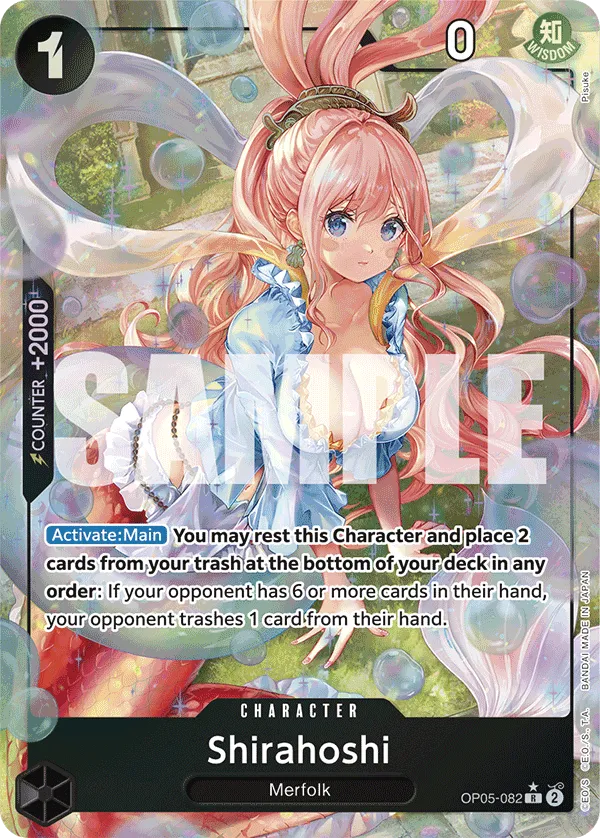 Carta Shirahoshi (OP05-082)