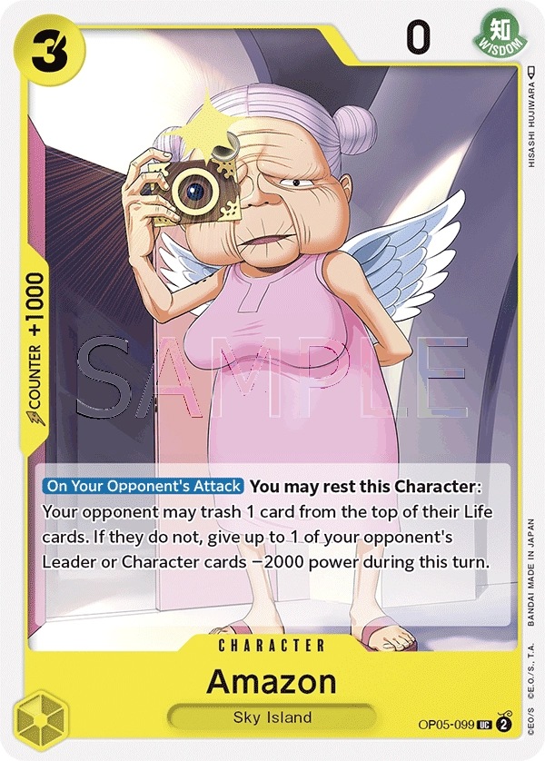 Carta Amazon (OP05-099)