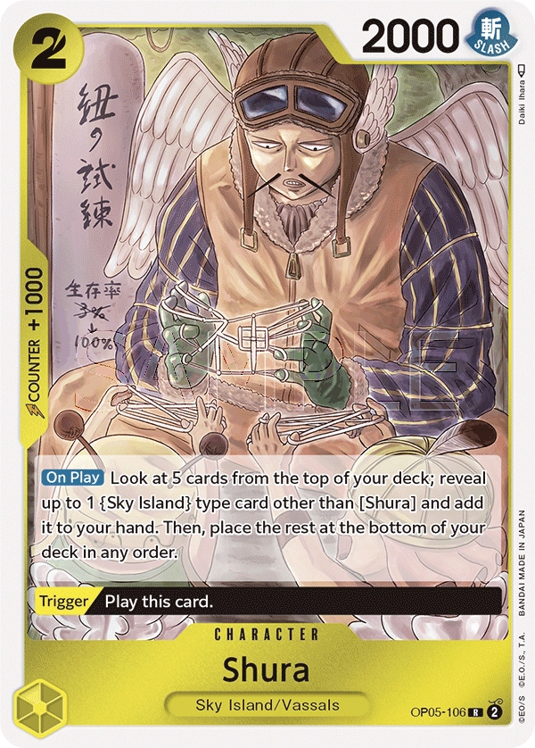 Carta Shura (OP05-106)