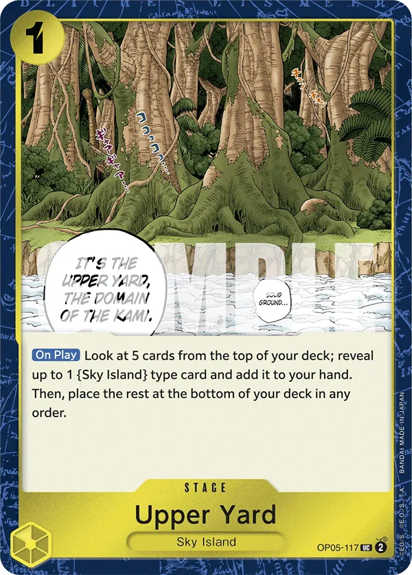 Carta Upper Yard (OP05-117)