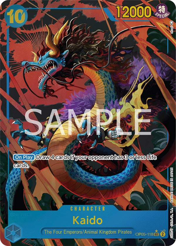 Carta Kaido (OP05-118)