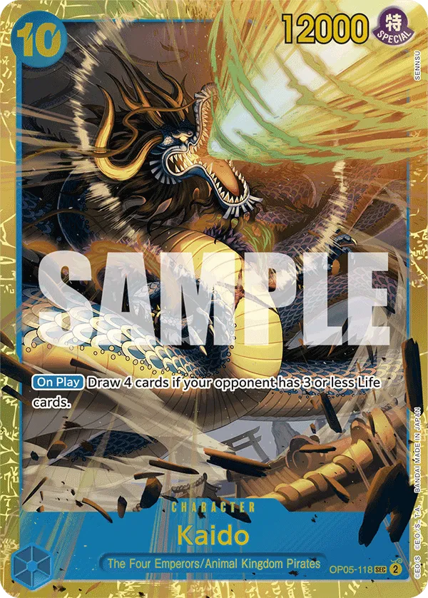 Carta Kaido (OP05-118)