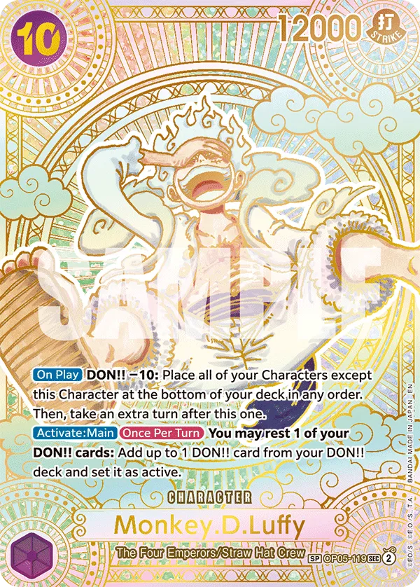 Carta Monkey.D.Luffy (OP05-119)