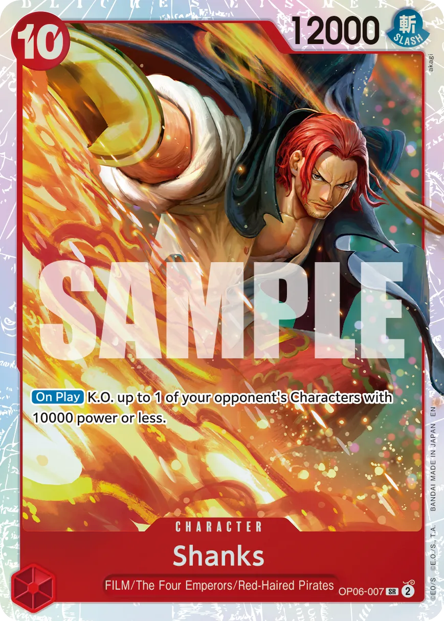 Carta Shanks (OP06-007)