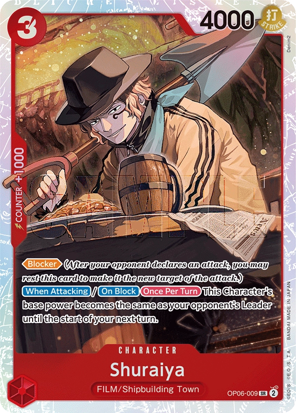Carta Shuraiya (OP06-009)