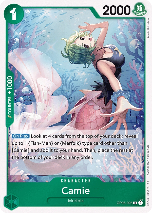 Carta Camie (OP06-025)