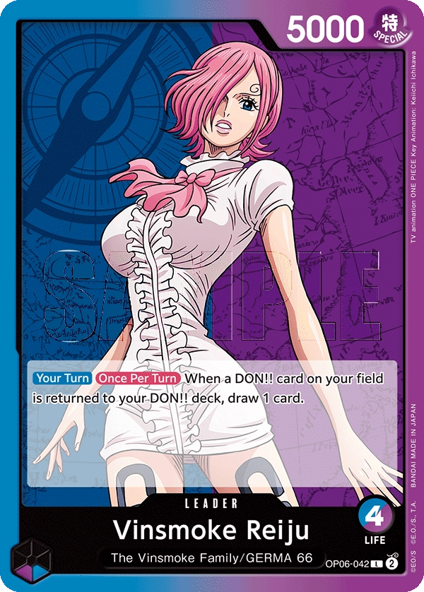 Carta Vinsmoke Reiju (OP06-042)