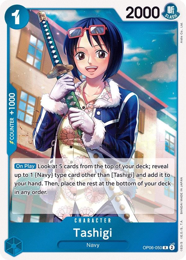 Carta Tashigi (OP06-050)