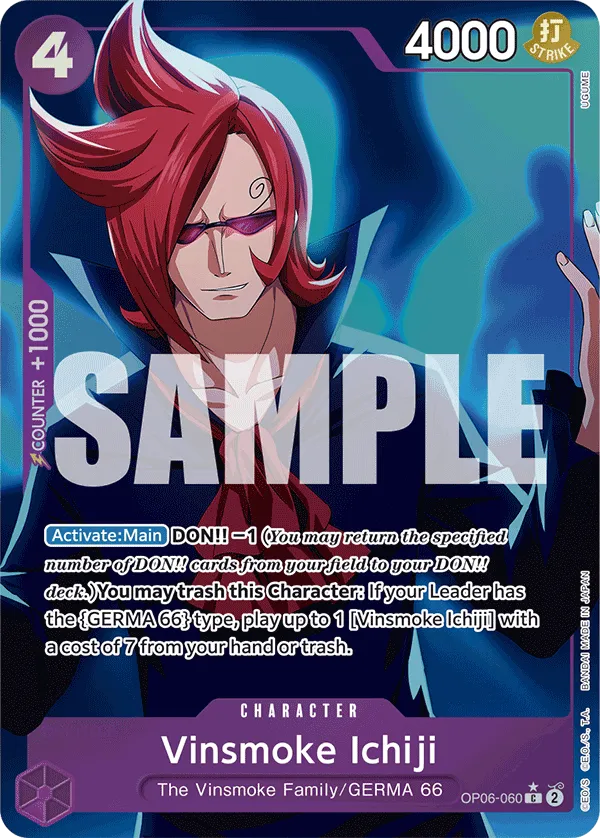 Carta Vinsmoke Ichiji (OP06-060)