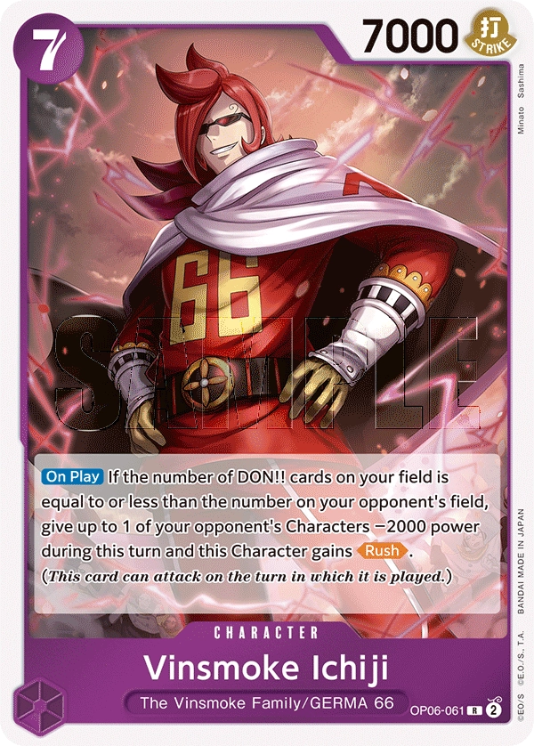 Carta Vinsmoke Ichiji (OP06-061)