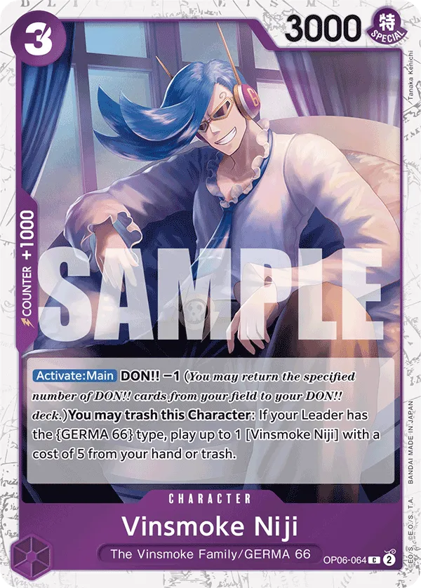 Carta Vinsmoke Niji (OP06-064)