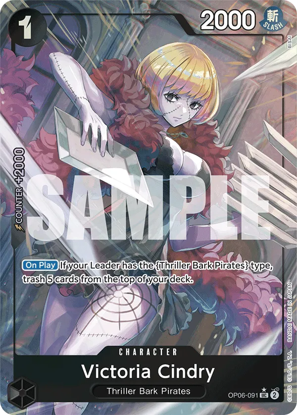 Carta Victoria Cindry (OP06-091)