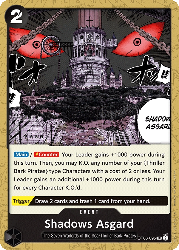 Carta Shadows Asgard (OP06-095)