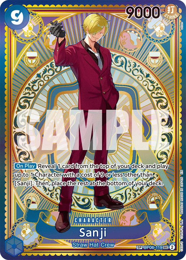 Carta Sanji (OP06-119)