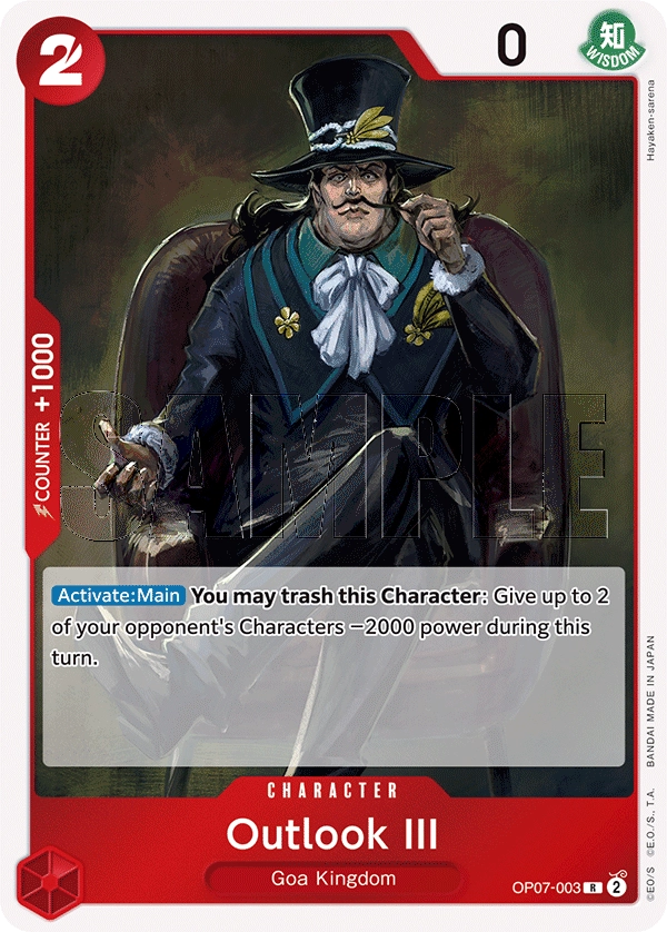 Carta Outlook III (OP07-003)