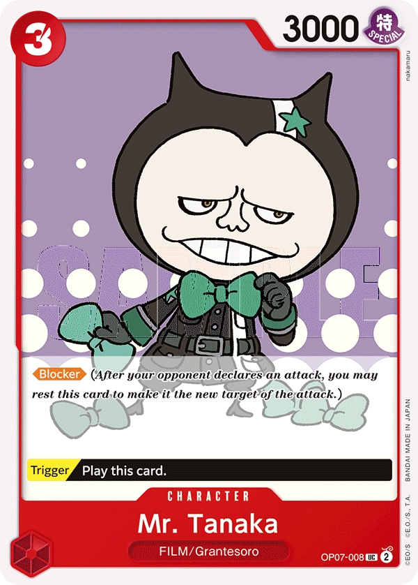 Carta Mr. Tanaka (OP07-008)