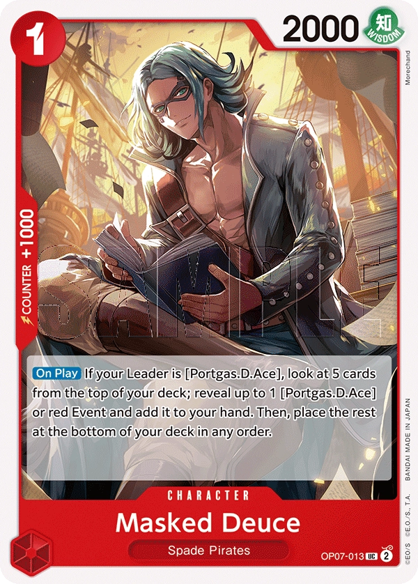Carta Masked Deuce (OP07-013)