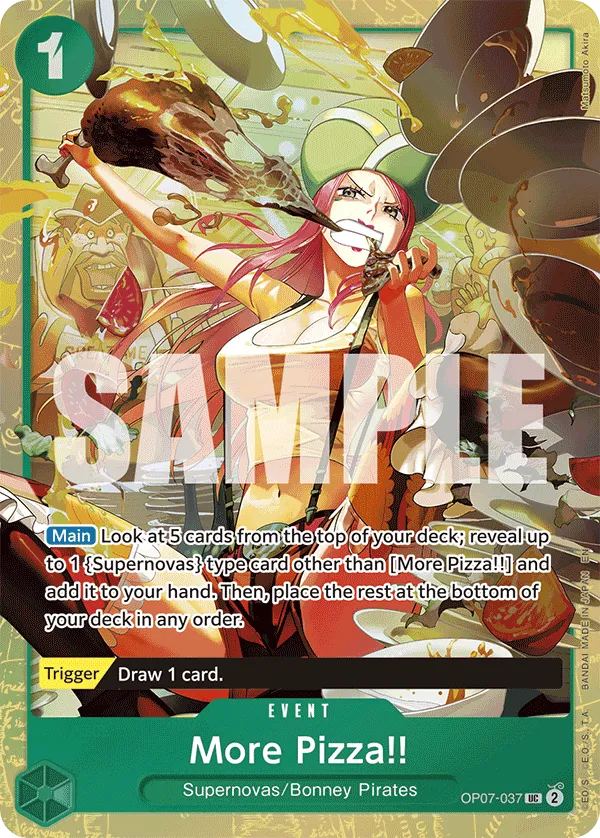 Carta More Pizza!! (OP07-037)