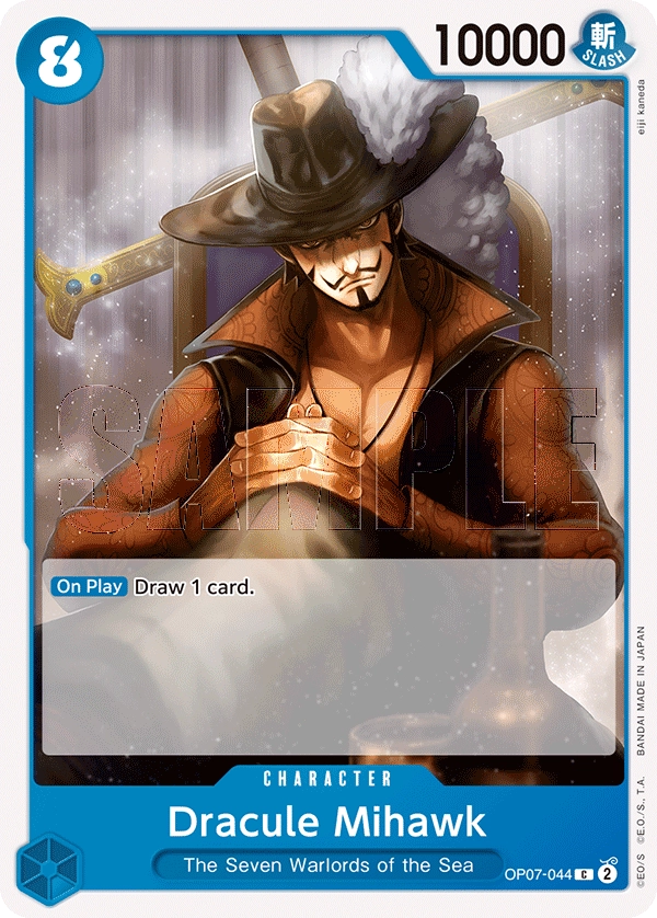 Carta Dracule Mihawk (OP07-044)
